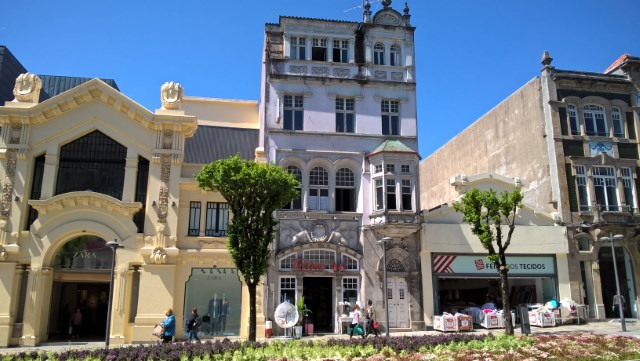 Braga, huizen aan de Rua do Souto